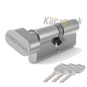 Vložka Gerda 154 - WKE1 s knoflíkem 50G/30 saténový nikl